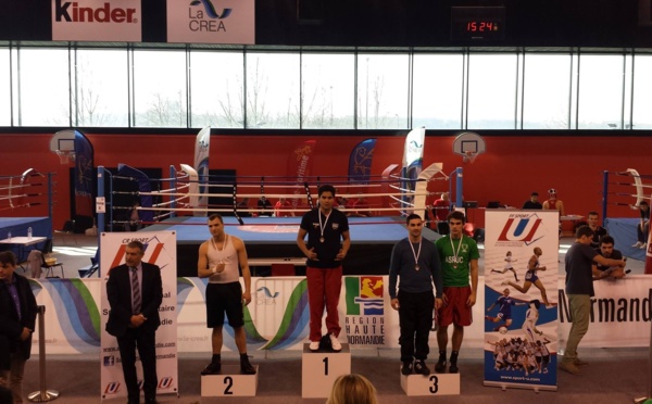 Tautuarii Nena Champion de France Universitaire de Boxe