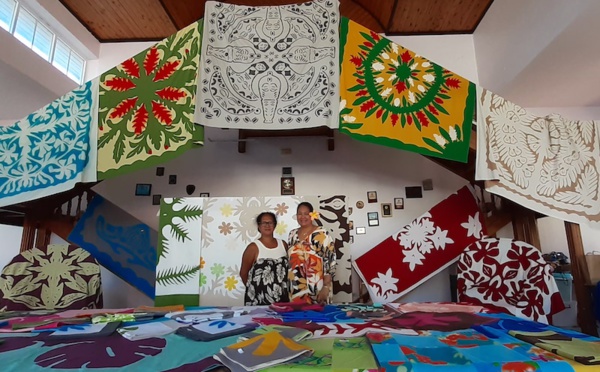 L'art du tifaifai s’expose à Raiatea