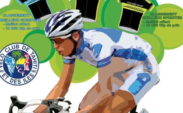 Cyclisme : le grand prix Anchor se déroulera le samedi 5 avril à Mahina