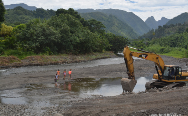 La Taharu’u sera la première rivière aménagée par le Pays
