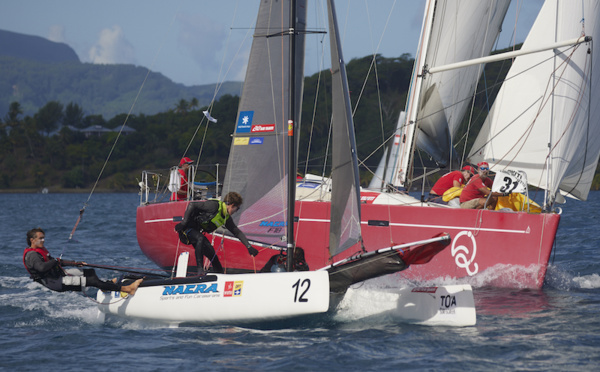 Tour de passe-passe sur la Tahiti Pearl Regatta