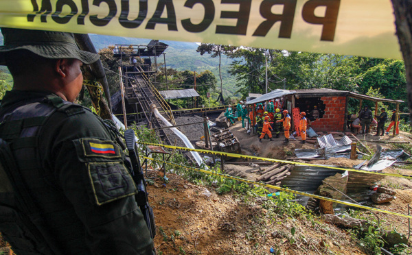 Colombie: trois corps de mineurs remontés, 11 toujours disparus