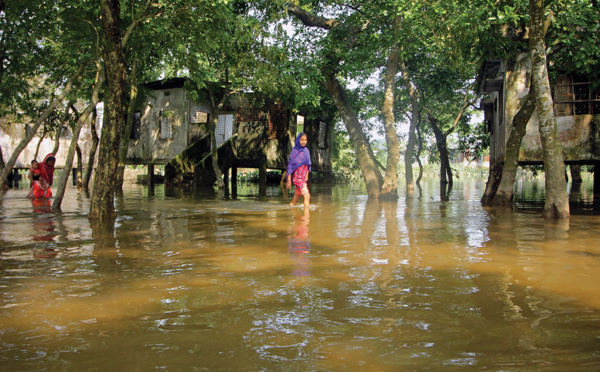 Bangladesh: deux millions de personnes touchées par des inondations