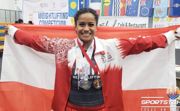 Vanina Teheipuarii ouvre le compteur de l'haltérophilie