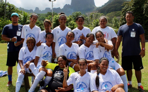 Le doublé Coupe-Championnat à Moorea pour les joueuses de Tapuhute