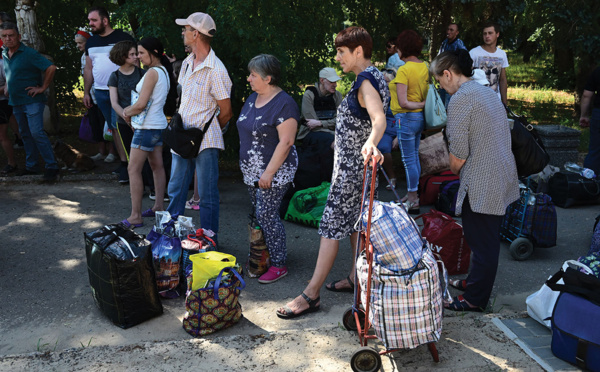 Ukraine : poursuite de l'évacuation de Sloviansk face aux avancées russes