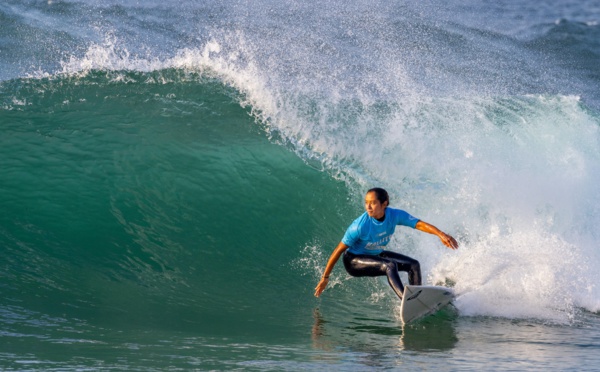 Vahine Fierro meilleure tahitienne au Ballito Pro