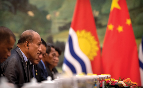 Les Kiribati se retirent d'un groupe majeur des îles du Pacifique