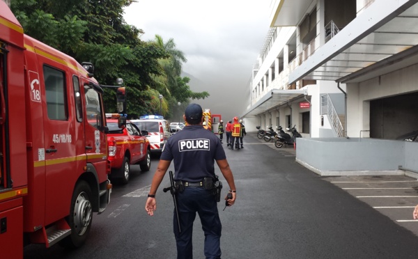 (MAJ) Incendie au Centre hospitalier du Taaone