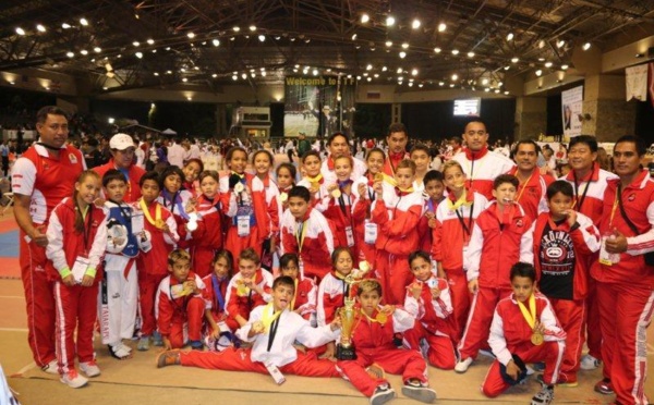 21ème ‘International Taekwondo Festival’ : Carton plein à Los Angeles pour l'équipe de Tahiti Benjamins-Minimes.
