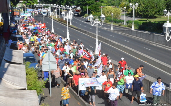 Grève : l'intersyndicale obtient la promesse d'une entrevue à la Présidence