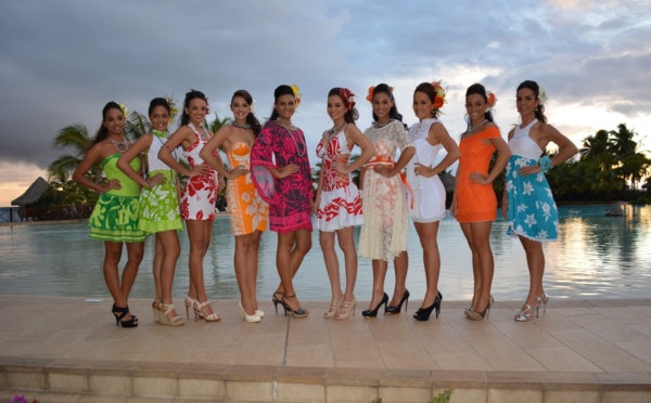 Miss Tahiti : Présentation des 10 candidates