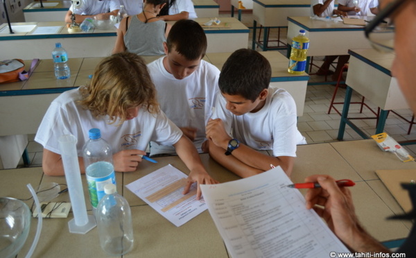 Les scientifiques en herbe s’amusent au concours Proscience