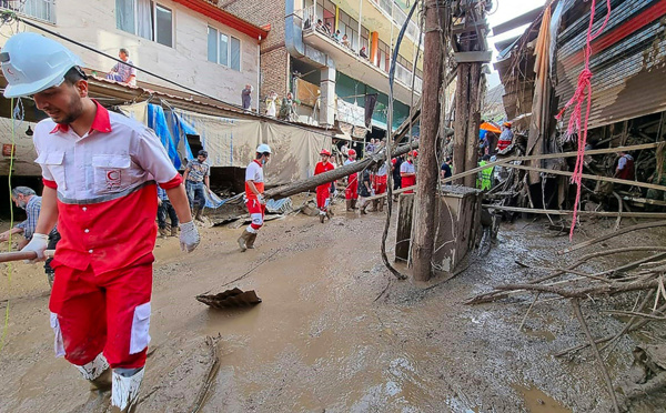 Iran: de violentes inondations ont fait 24 morts en 48 heures