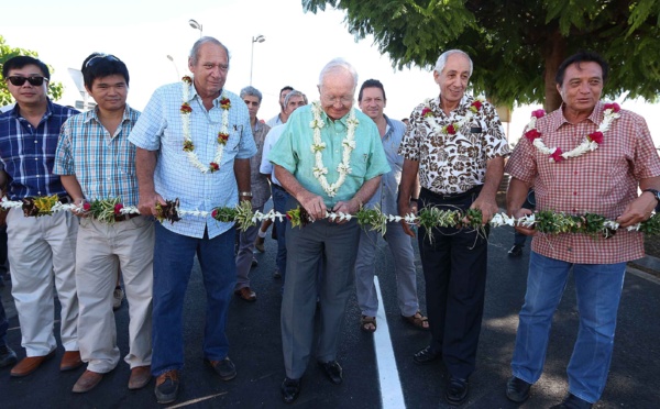 Inauguration de la 2x2 voies du Cours de l’Union Sacrée (Communiqué)