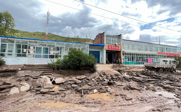 Des inondations éclair en Chine font au moins 16 morts