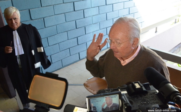 Le procès Anuanuraro entame un mois judiciairement chargé pour Gaston Flosse