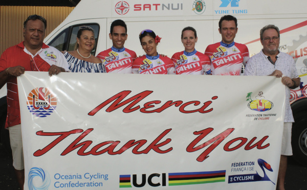 Grande première pour le cyclisme tahitien