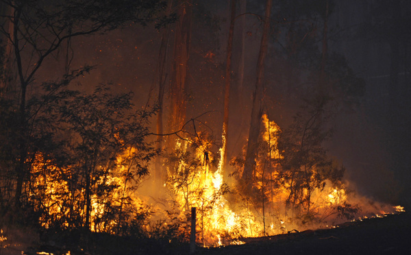 La couche d'ozone dégradée par les feux de brousse en Australie de 2019 et 2020