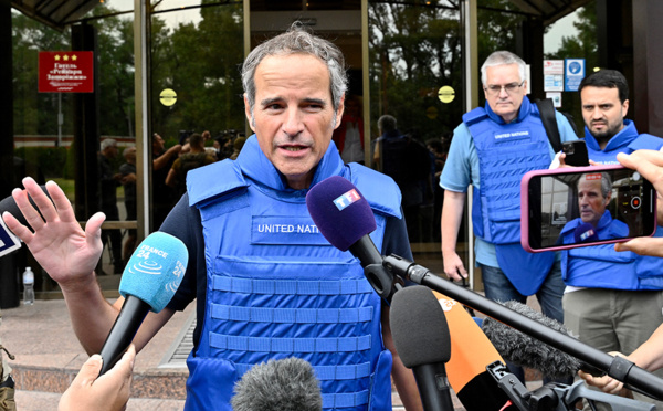 Ukraine: les experts de l'AIEA à pied d'oeuvre à la centrale de Zaporijjia