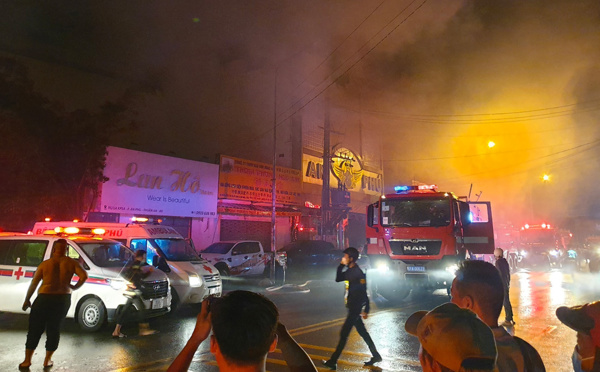 Vietnam: le bilan grimpe à 32 morts dans l'incendie d'un karaoké