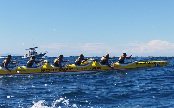 Shell Va'a étend sa domination jusqu'en Californie