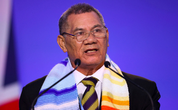 La bataille du Premier ministre de l'archipel des Tuvalu, menacé par les flots