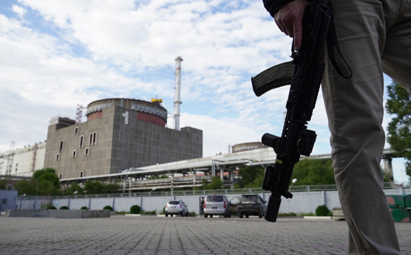 Nucléaire: l'Ukraine accuse la Russie d'avoir à nouveau bombardé sa centrale de Zaporijjia