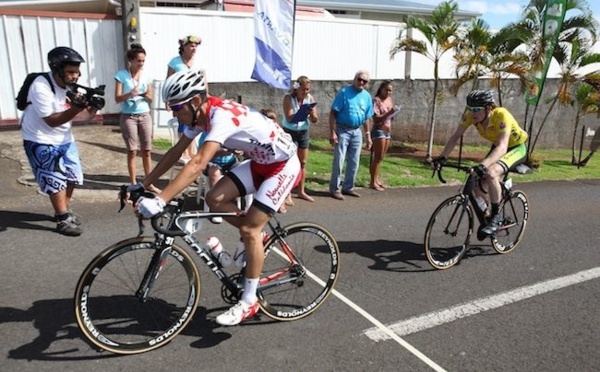 Cyclisme : Benjamin Harvey en pleine forme sur le Tour de Polynésie 2014 