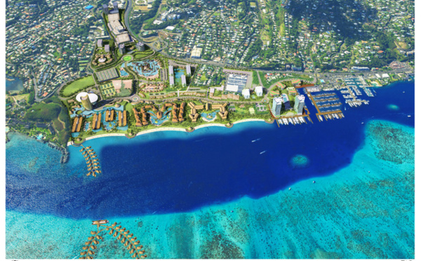 Les Hawaïens proposent un Tahiti Mahana Beach façon Waikiki, pour 251 milliards