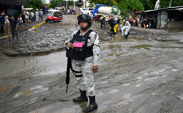 Mexique: l'ouragan Roslyn rétrogradé en catégorie 1