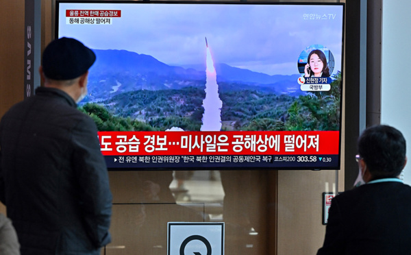 La Corée du Nord tire 17 missiles, Séoul dénonce une "invasion territoriale"