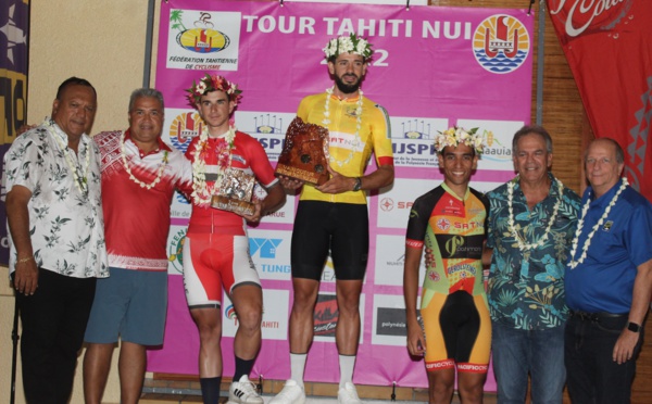Julien Trarieux et Élodie Touffet au palmarès du Tour Tahiti Nui et des Vahine