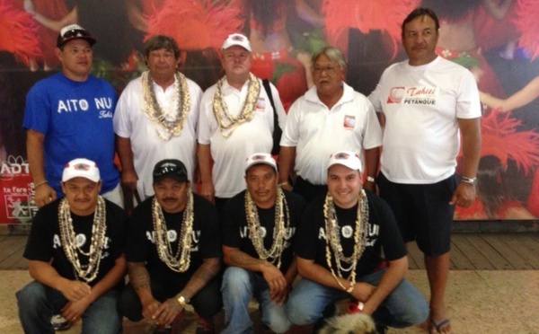 Les Aito Nui se sont envolés ce matin pour la France afin de participer à 3 tournois internationaux de Pétanque importants 