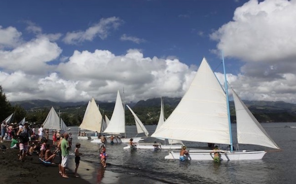 Heiva Tuaro – pirogues à voile : Teraupo Richmond imbattable !