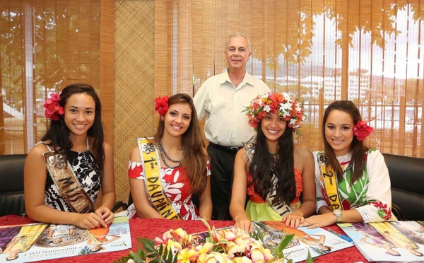 Miss Tahiti et ses dauphines visent d’autres titres