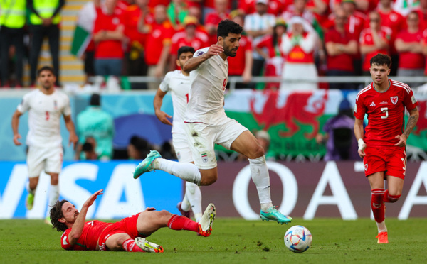 L'Iran entretient le rêve contre les Gallois (2-0)