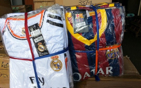 13 millions Fcfp de contrefaçons saisis par les douanes le mois dernier