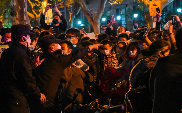 Les protestations se multiplient en Chine contre le "zéro Covid"