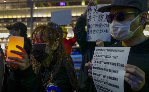 Nouveaux heurts en Chine après l'appel à la "répression"