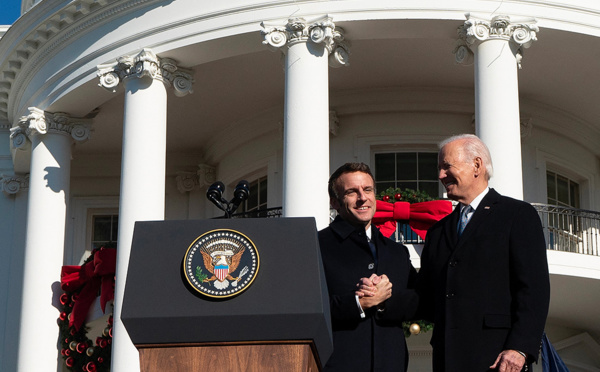 Biden et Macron affichent la solidité de leur alliance malgré les différends