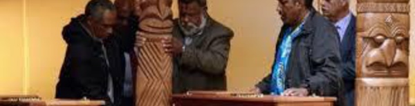 Le crâne d'Ataï, chef rebelle kanak, officiellement restitué à sa famille