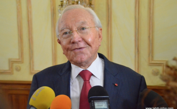 Le sort politique de Gaston Flosse bientôt précisé