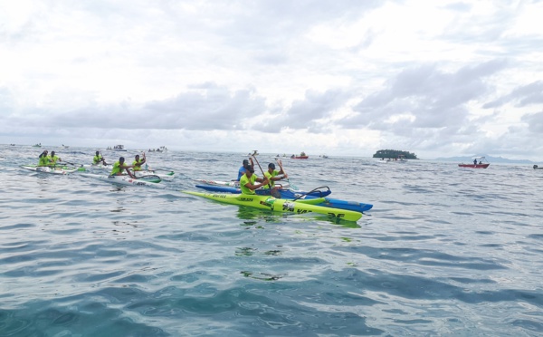 Manutea Millon et Iloha Eychenne planent sur la Viper Race