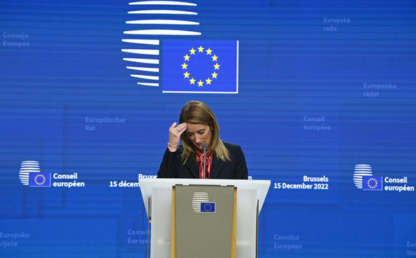 Enquête pour corruption: la présidente du Parlement européen annonce des réformes
