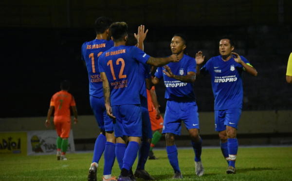 Dragon leader de la Ligue 1 à la trêve