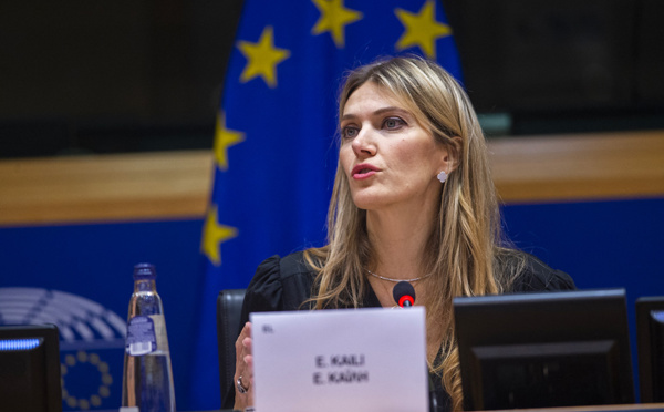 Ecrouée pour corruption, Eva Kaili fixée sur son sort jeudi soir