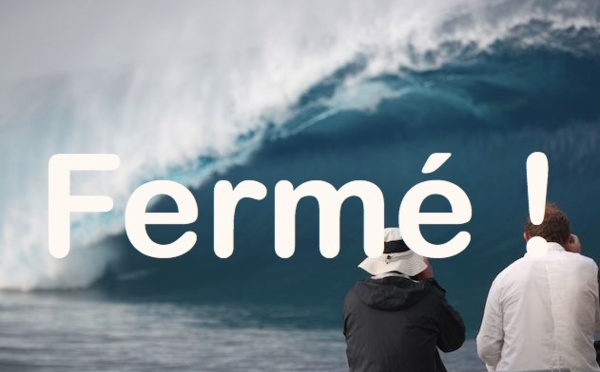 Surf de gros – ‘Teahupo’o sera fermé’ pour le tournage de ‘Point Break dixit Raimana Van Bastolaer !