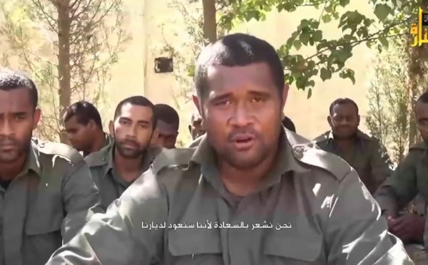 Golan: les 45 Casques bleus fidjiens libérés sont arrivés en Israël