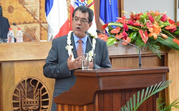 Edouard Fritch prend en mains les rênes du Pays